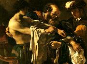 Giovanni Francesco  Guercino den forlorade sonens aterkomst oil painting reproduction